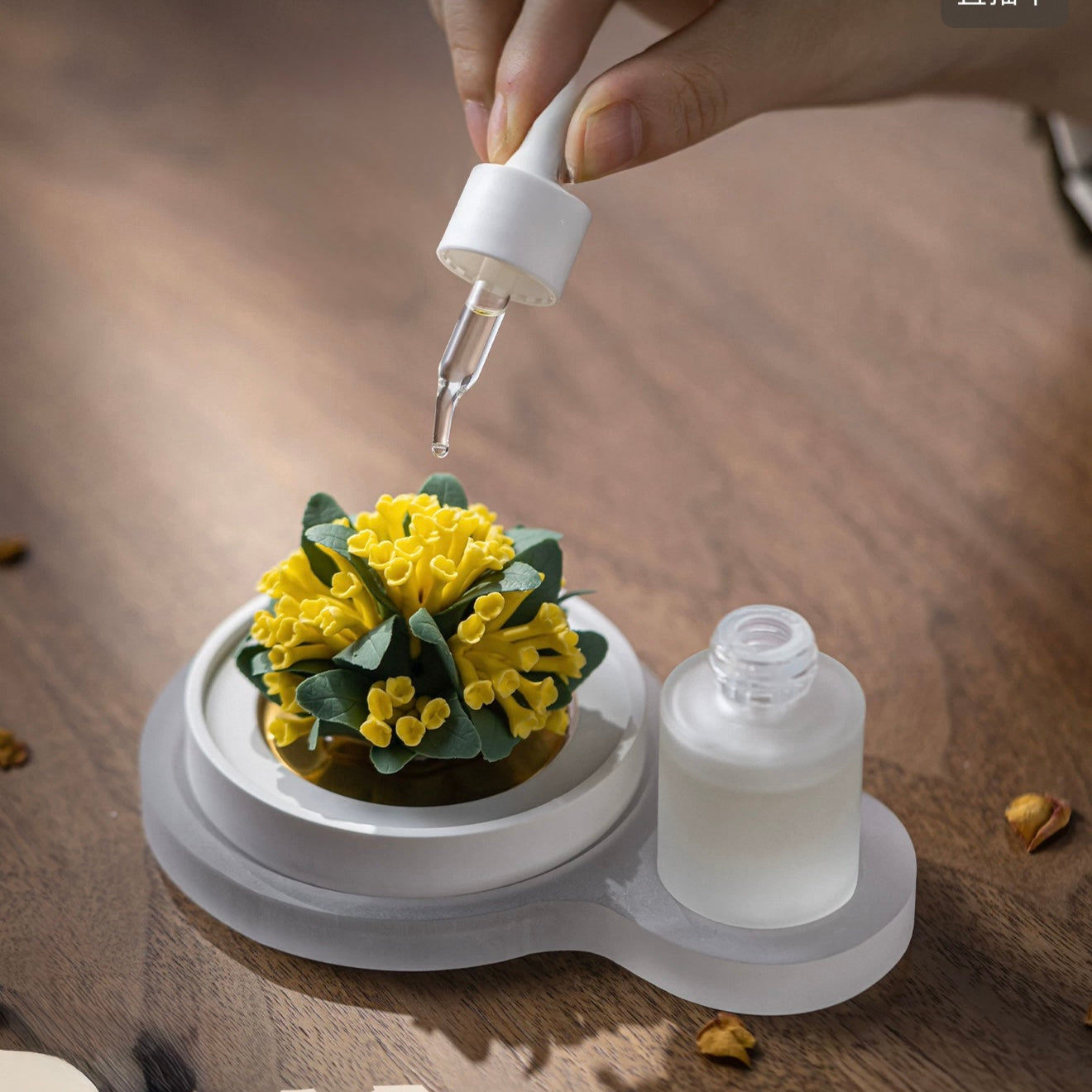 "Porcelain Osmanthus · Golden Nectar" Artisanal Diffuser