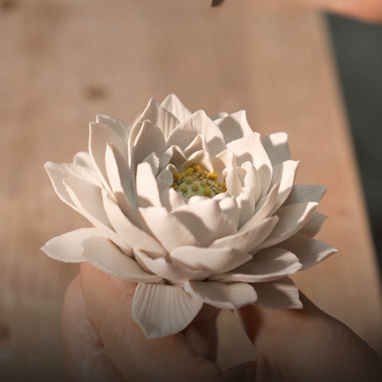 "Porcelain Jasmine · Silent Bloom" Artisanal Diffuser