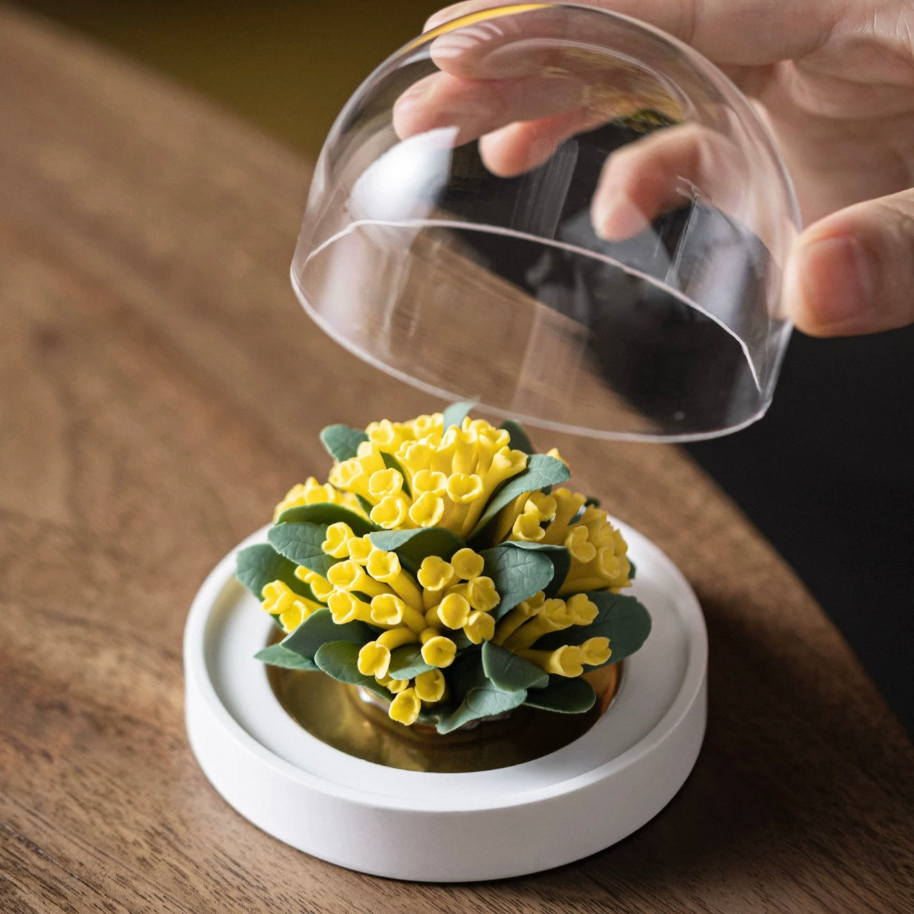 "Porcelain Osmanthus · Golden Nectar" Artisanal Diffuser