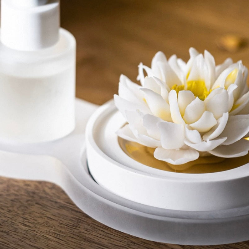 "Porcelain Jasmine · Silent Bloom" Artisanal Diffuser