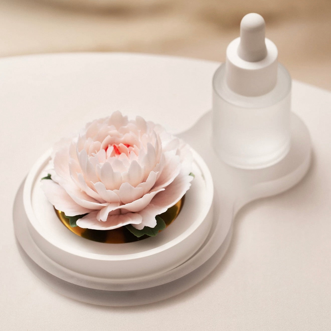 "Porcelain Peony · Eternal Blush" Artisanal Diffuser