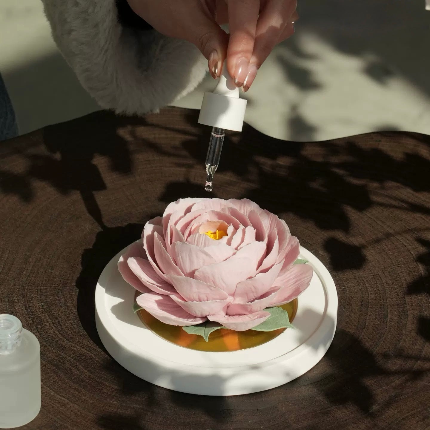 "Porcelain Rose · Timeless Grace" Artisanal Diffuser