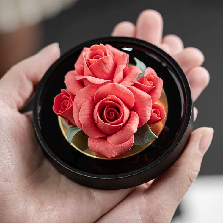 "Porcelain Rose · Eternal Blush" Artisanal Diffuser